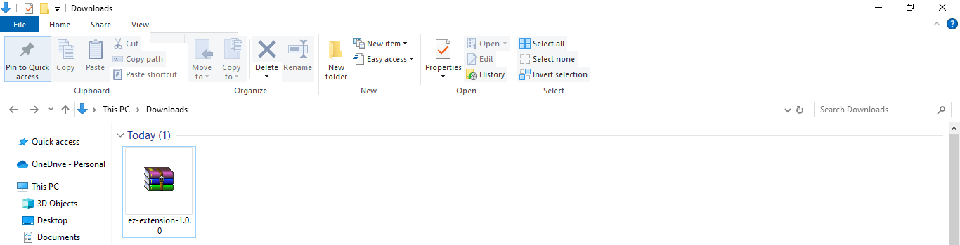 Drag and Drop Extension